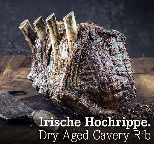 Verpasst? Irische Hochrippe. Dry Aged Carvery Rib