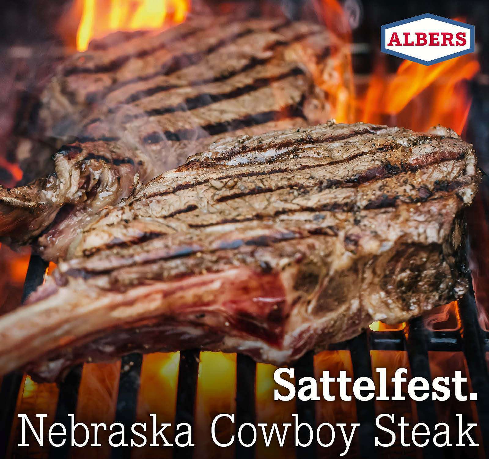 Sattelfest. Nebraska Cowboy Steak