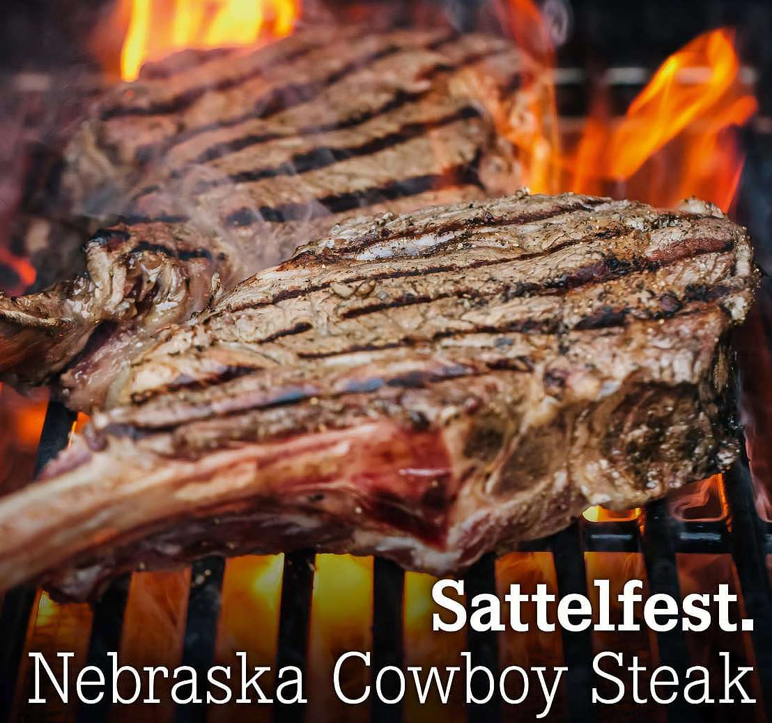 Sattelfest. Nebraska Cowboy Steak