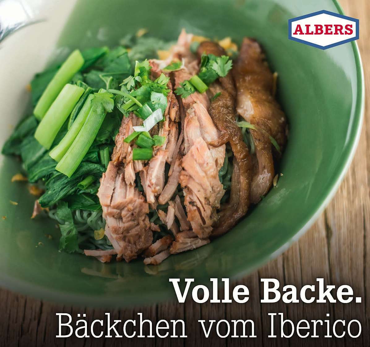 Volle Backe. Bäckchen vom Iberico-Schwein