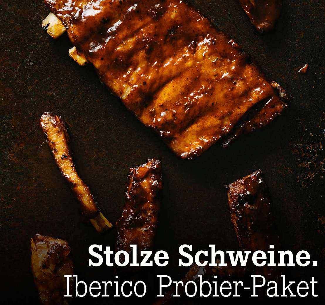 Stolze Schweine. Iberico Probier-Paket