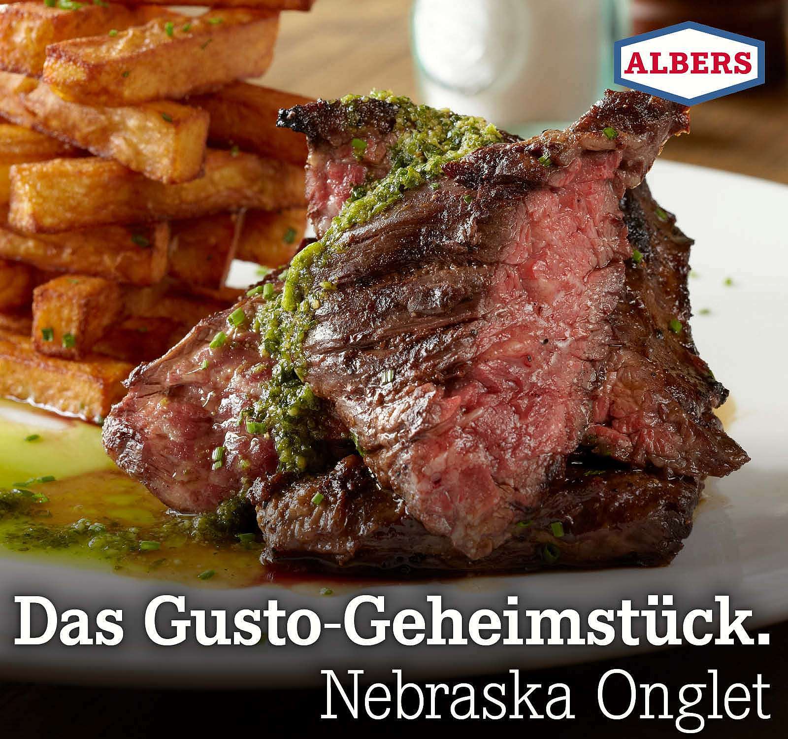 Das Gusto-Geheimstück. Nebraska Onglet