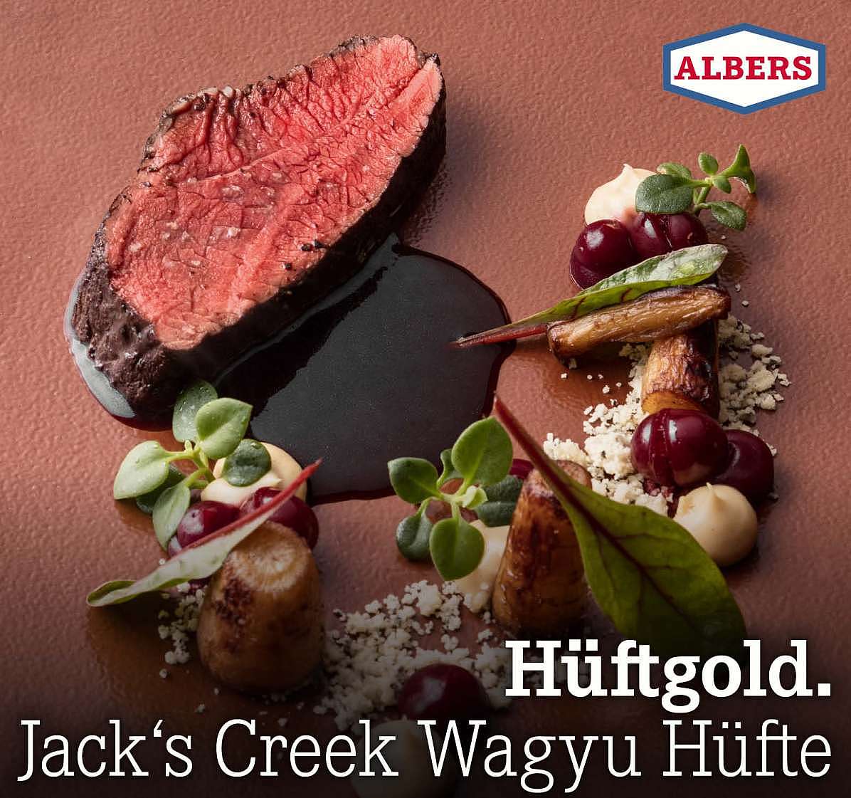 Hüftgold. Jack's Creek Wagyu Hüfte