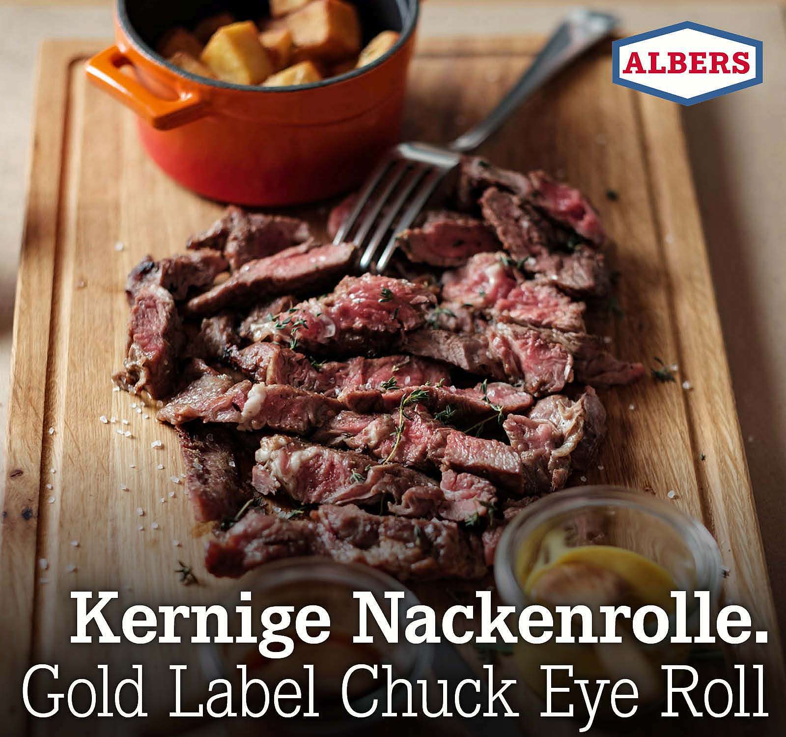 Kernige Nackenrolle. Greater Omaha Chuck Eye Roll