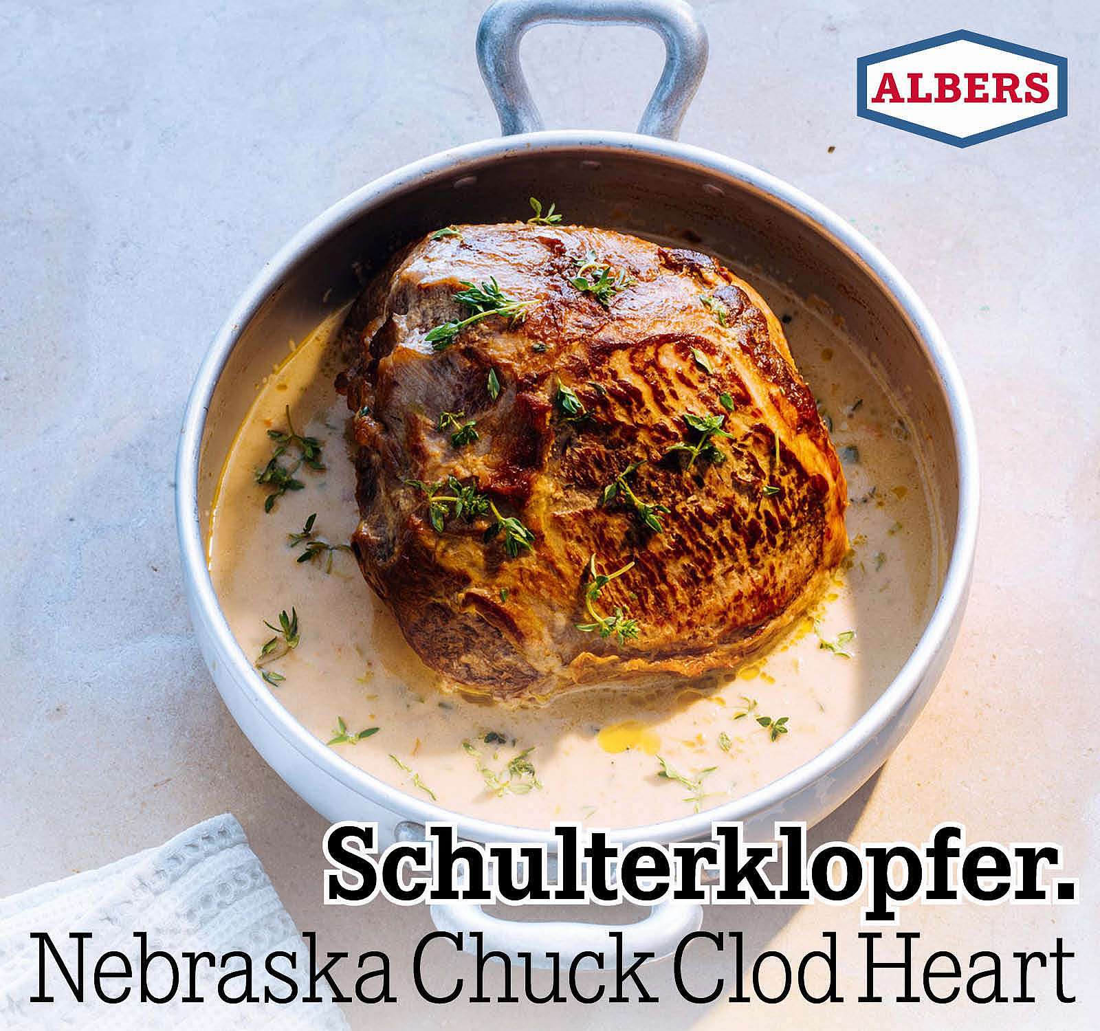 Schulterklopfer. Greater Omaha Chuck Clod Heart