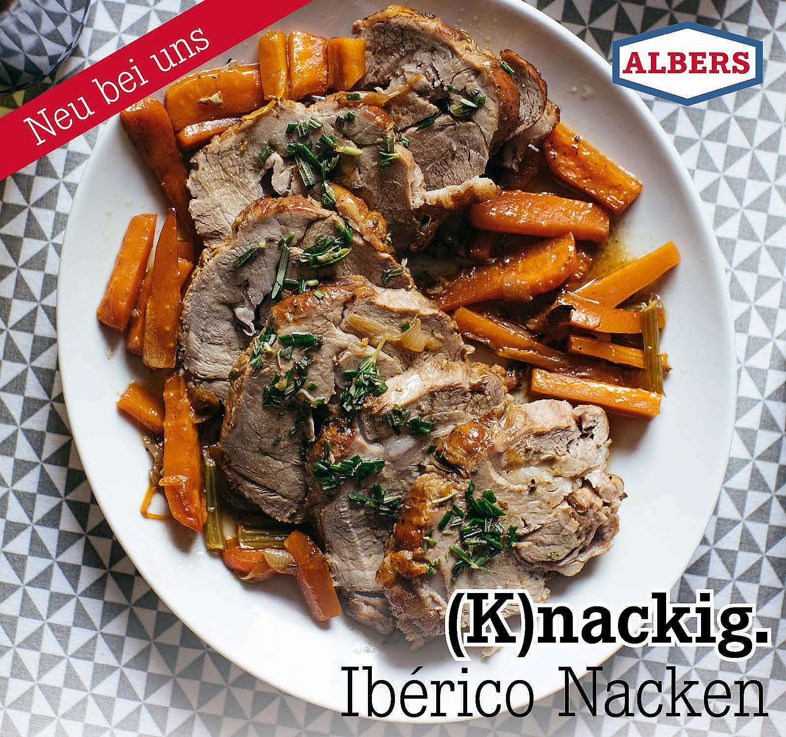 (K)nackig. Iberico Nacken