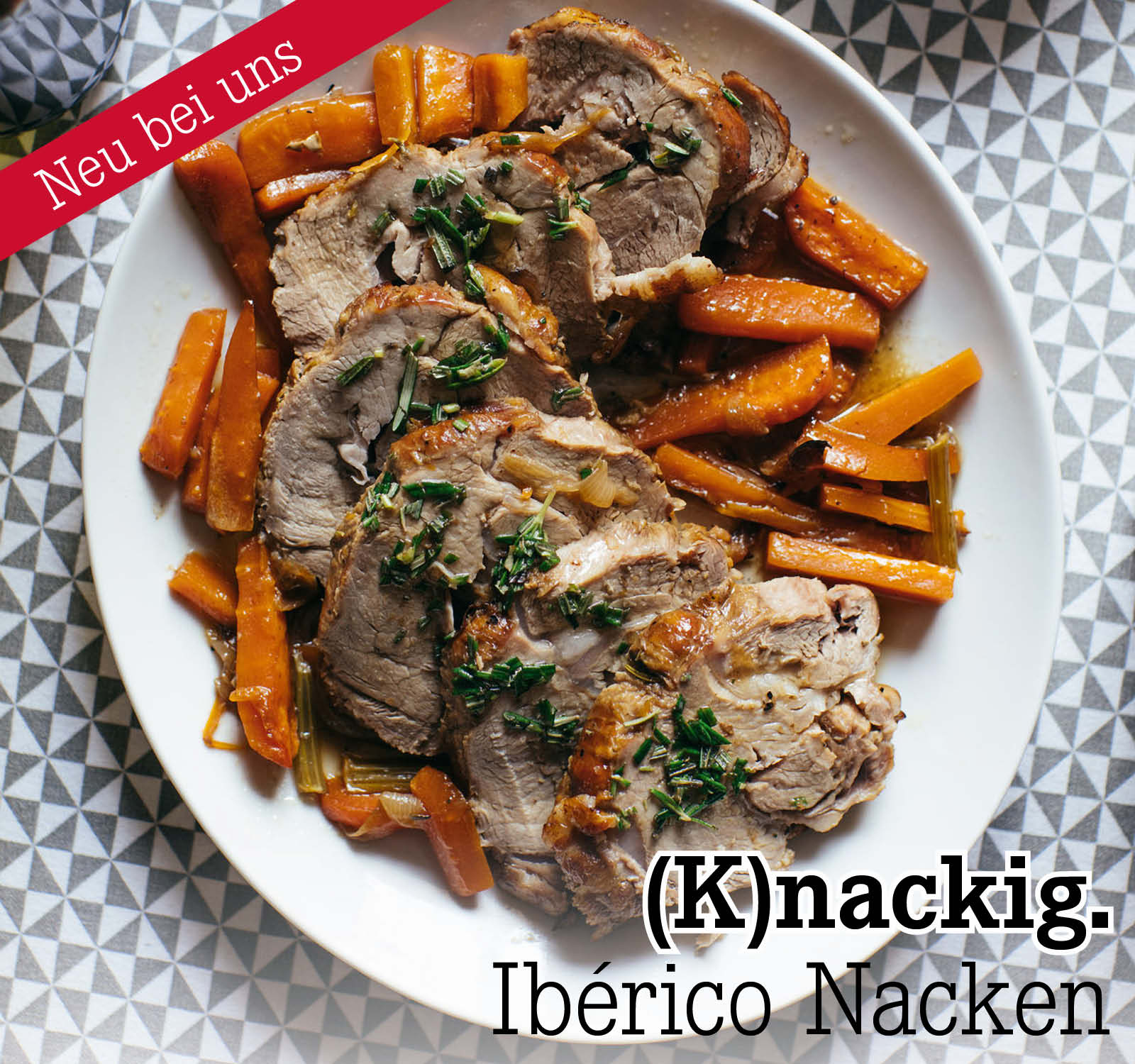 (K)nackig. Iberico Nacken