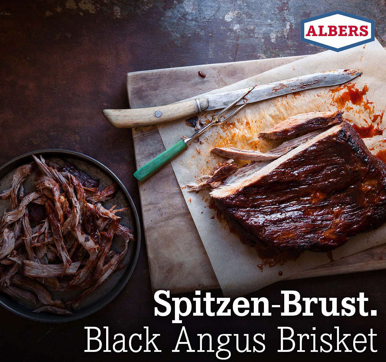 Spitzen-Brust. Jack's Creek Black Angus Brisket