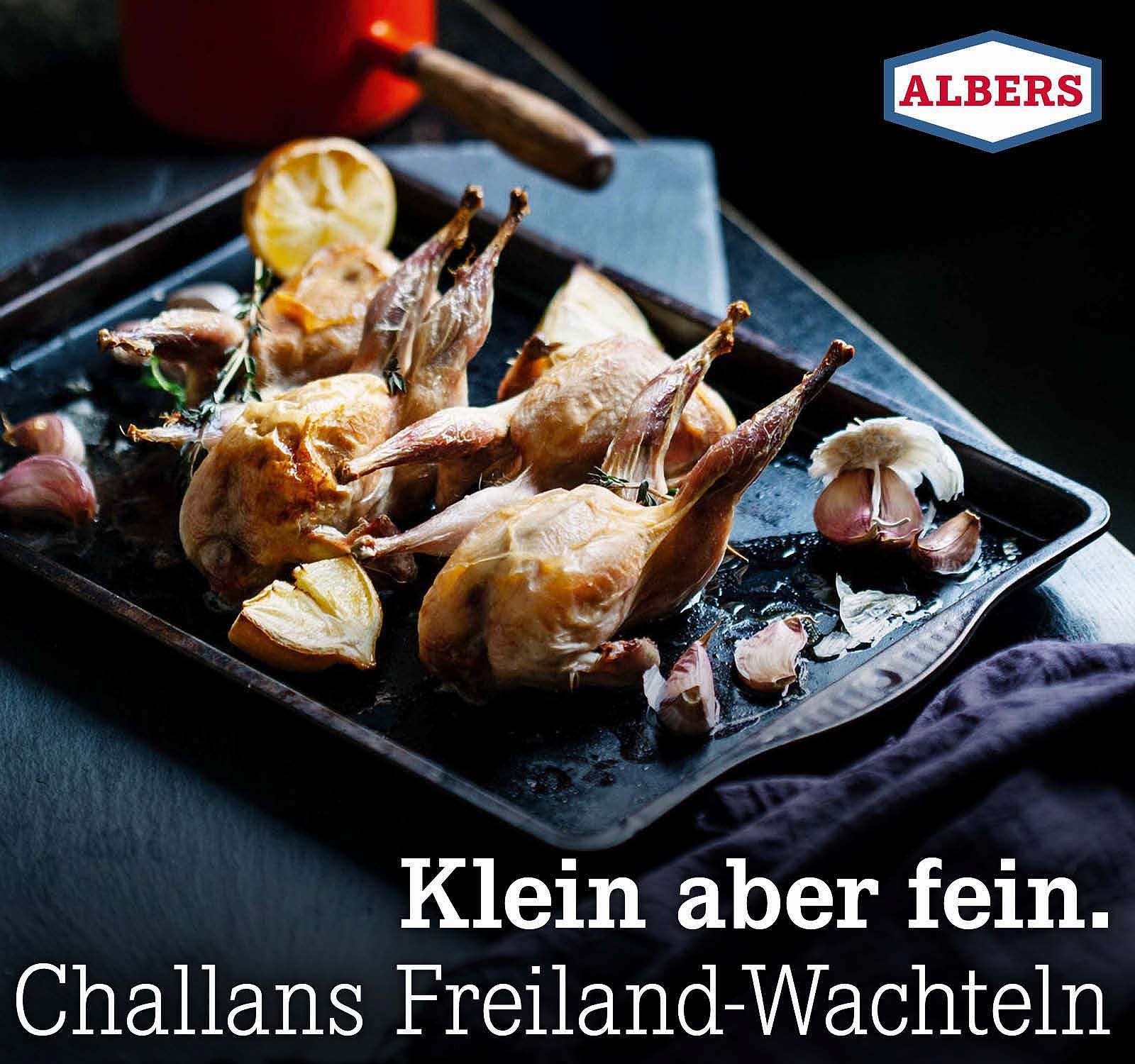 Klein aber fein. Challans Freiland-Wachteln