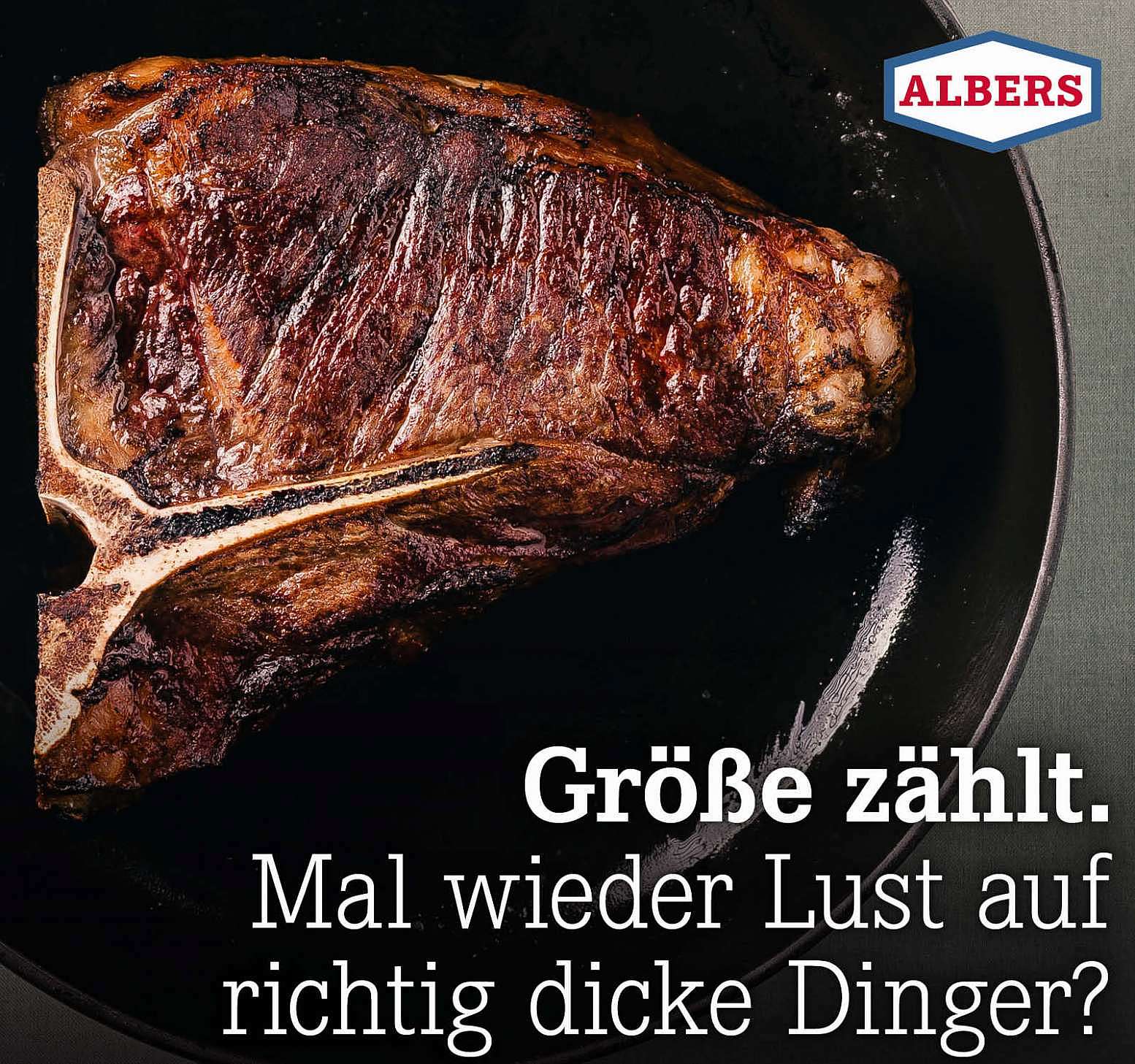 Größe zählt. Mal wieder Lust auf richtig dicke Dinger?