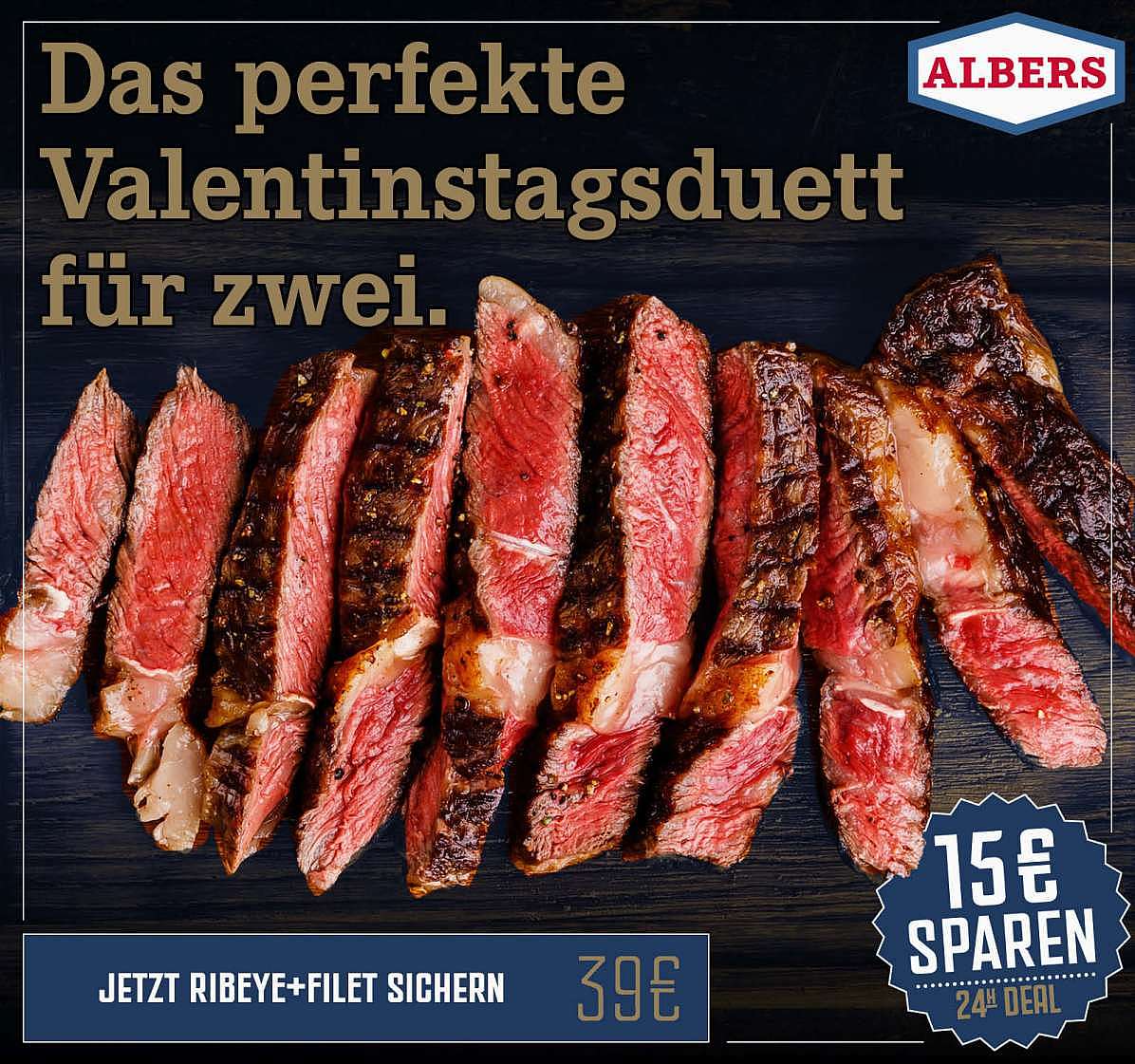 Das perfekte  Valentinstagsduett  für zwei.