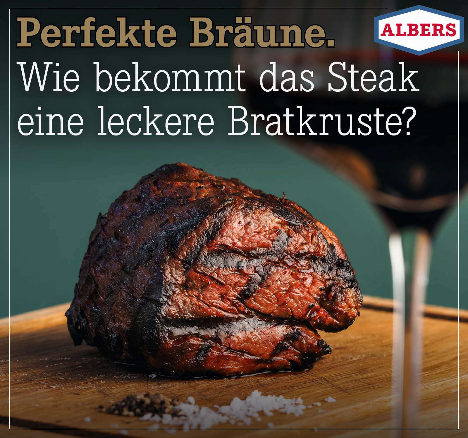 Perfekte Bräune. Wie bekommt das Steak eine leckere Bratkruste?