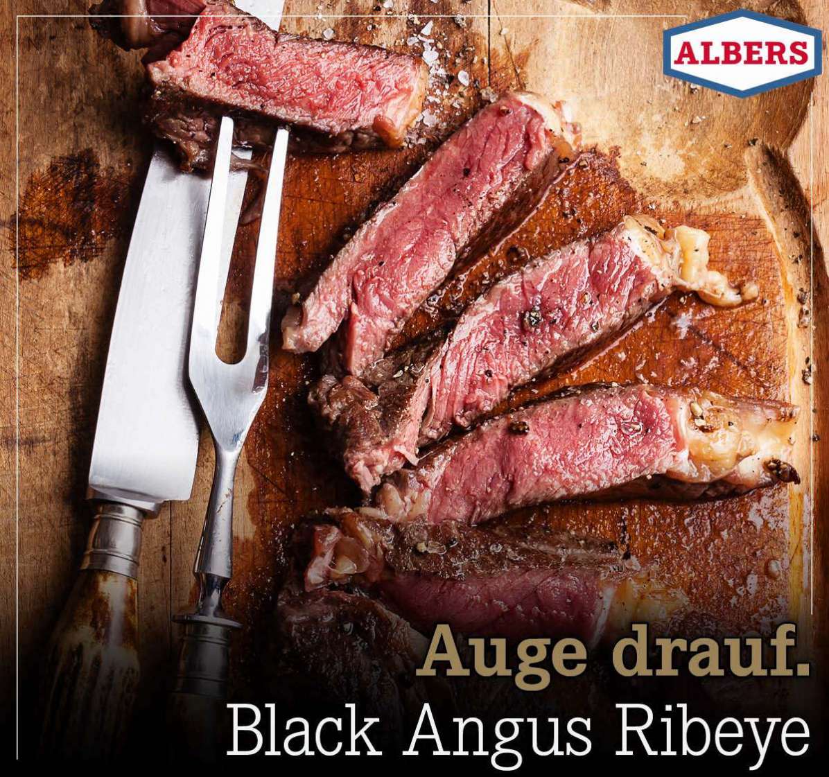 Auge drauf. Jack’s Creek Black Angus Ribeye