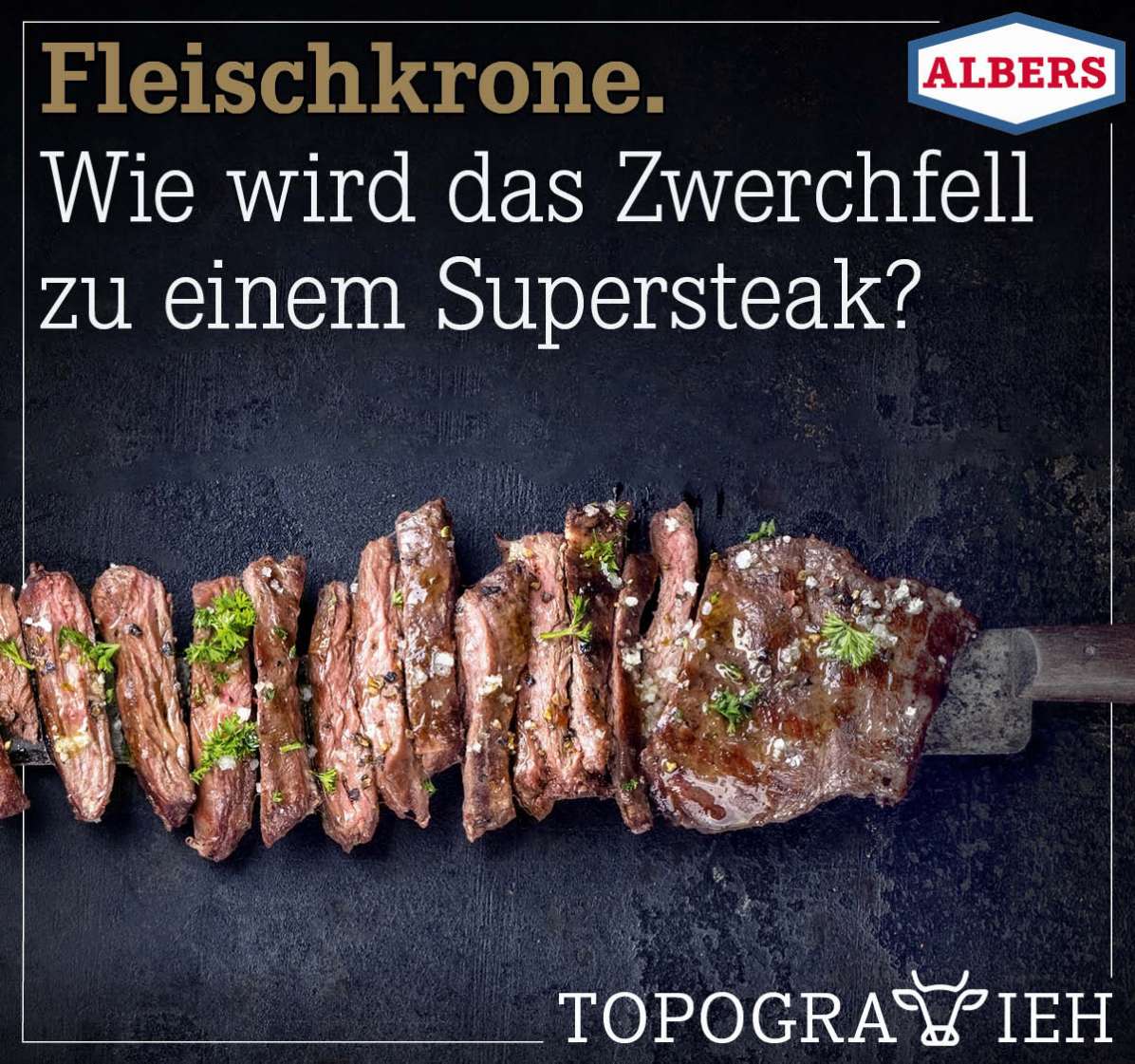 Fleischkrone. Wie wird das Zwerchfell zu einem Supersteak?