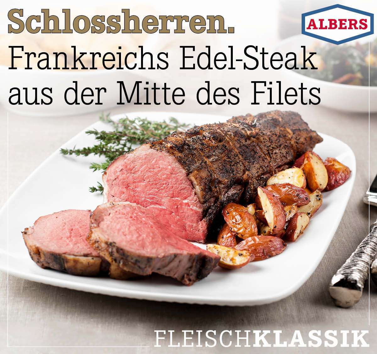 Schlossherren. Frankreichs Edel-Steak aus der Mitte des Filets