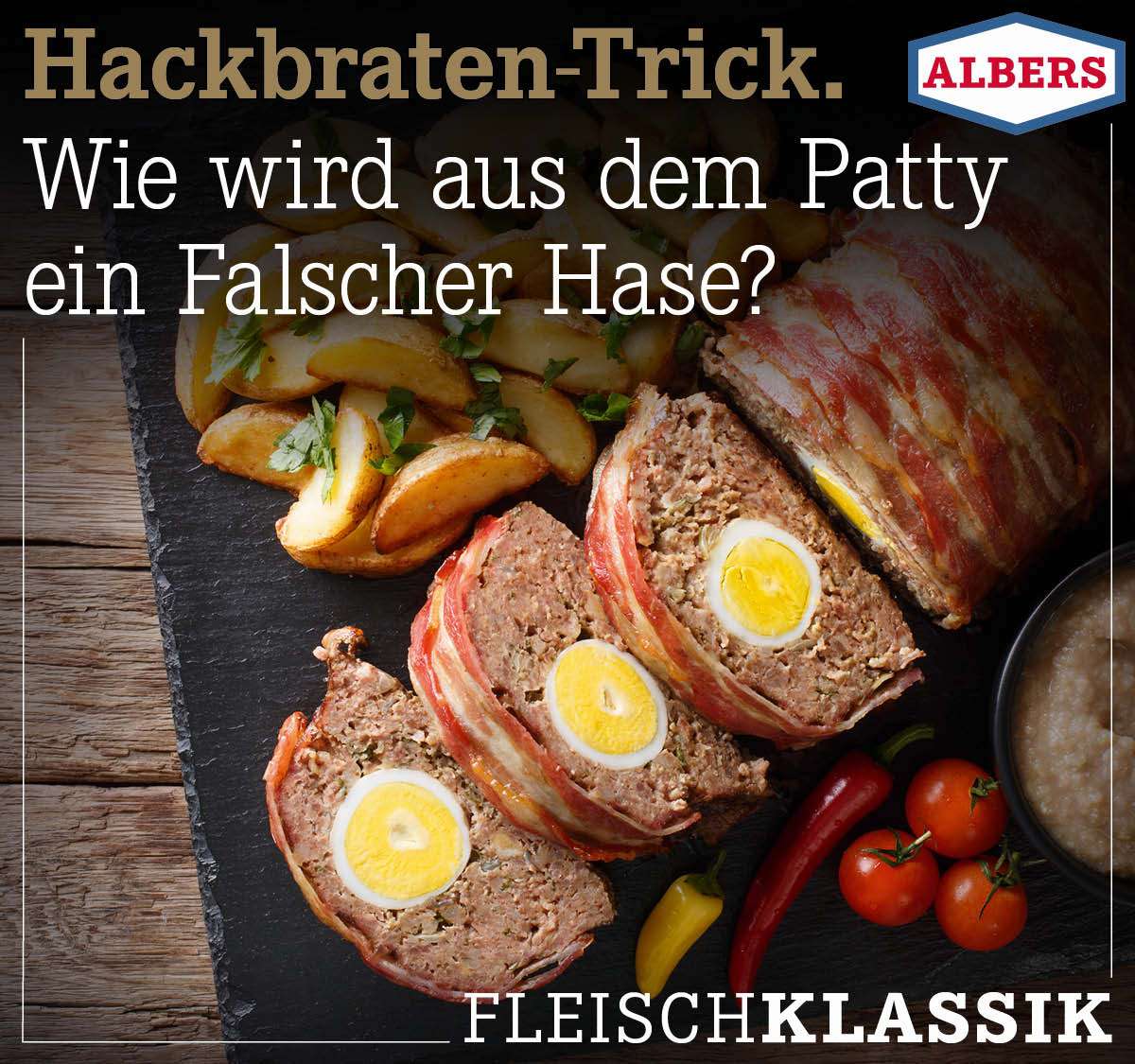 Hackbraten-Trick. Wie wird aus dem Patty ein Falscher Hase?