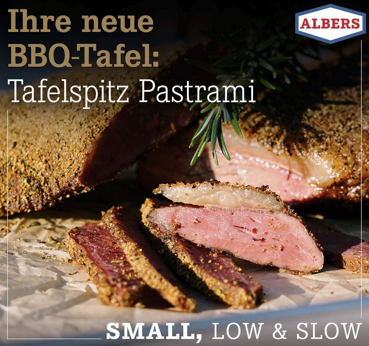 Ihre neue BBQ-Tafel: Tafelspitz Pastrami